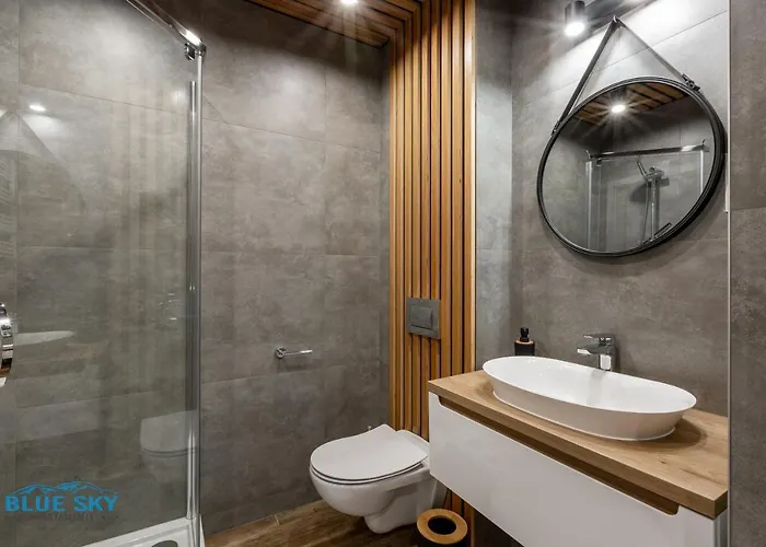 아파트 Bluesky - Nad Lomnica 2b - Blisko Dworca Pkp, Centrum Karpacza I Sklepow, W Zielonej Okolicy 카르파츠