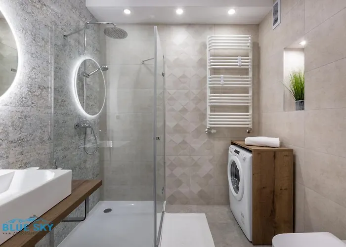 아파트 Bluesky - Nad Lomnica 2b - Blisko Dworca Pkp, Centrum Karpacza I Sklepow, W Zielonej Okolicy 카르파츠