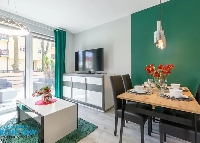 아파트 Bluesky - Nad Lomnica 2b - Blisko Dworca Pkp, Centrum Karpacza I Sklepow, W Zielonej Okolicy 카르파츠